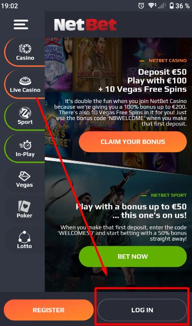 netbet UK log in